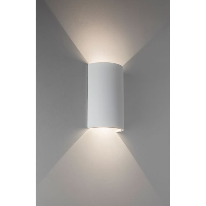Serifos 170 LED interior wall light white plaster finish