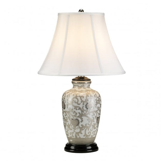 Silver Thistle Table Lamp