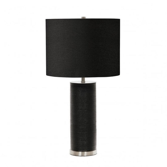 Ripple Black Table Lamp Black