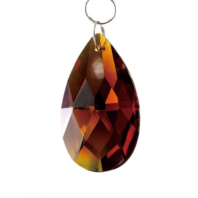Diyas C20053 Crystal Pendalogue Without Ring Amber 50mm