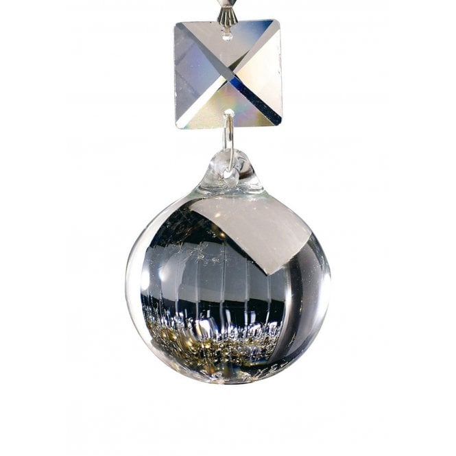 Diyas C60030 Glass Ball Clear Without Ring 30mm