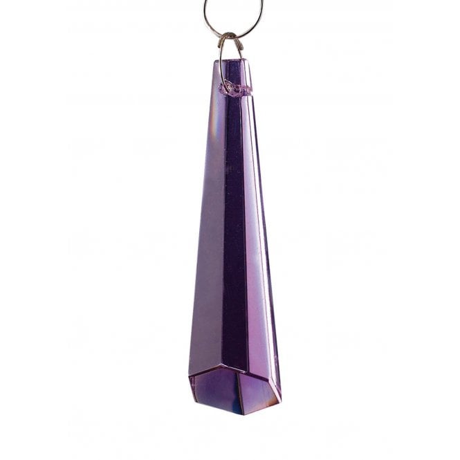 Diyas C70031 Crystal Hexagonal Drop Without Ring Lilac 62mm
