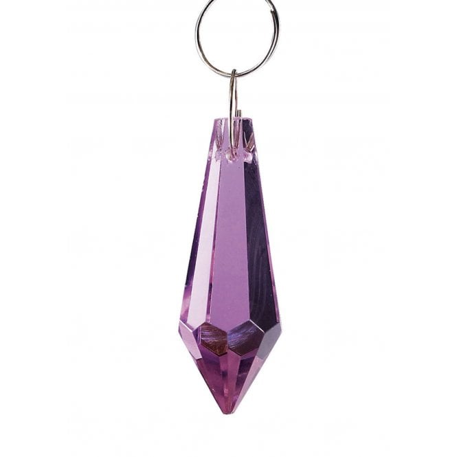 Diyas C70051 Crystal Drop Without Ring Lilac 36mm