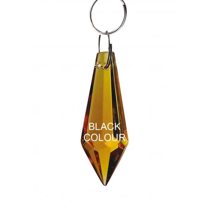 Diyas C70052 Crystal Drop Without Ring Black 36mm