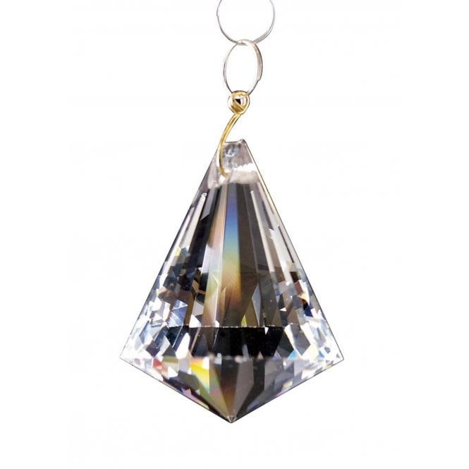 Diyas C70099 Crystal Pyramid Without Ring Clear 30mm