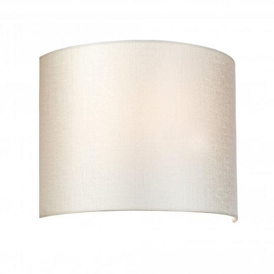 Cooper Medium Curved Wall Light with Aged Brass Back Plate