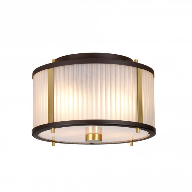 Corona 2 Light Pendant - Museum Bronze