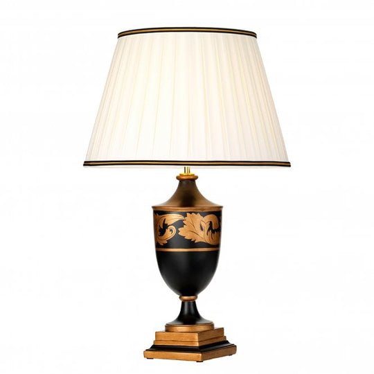 Narbonne 1 Light Table Lamp - With Tall Empire Shade