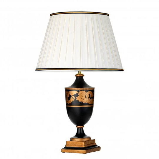 Narbonne 1 Light Table Lamp - With Tall Empire Shade