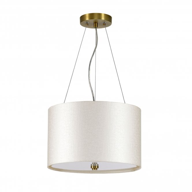 Pearce 14" Pendant with Aged Brass Ceiling Pan