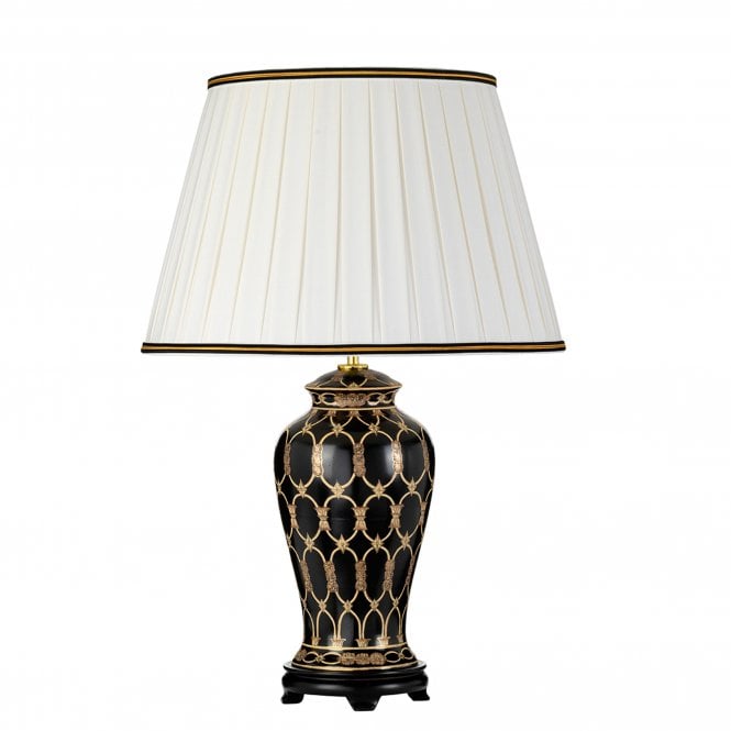 Taipei 1 Light Table Lamp With Tall Empire Shade