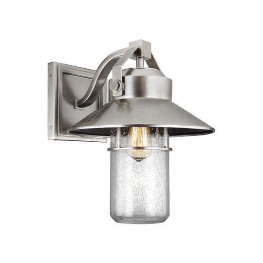 Boynton Large Wall Lantern Painted Brushed Steel