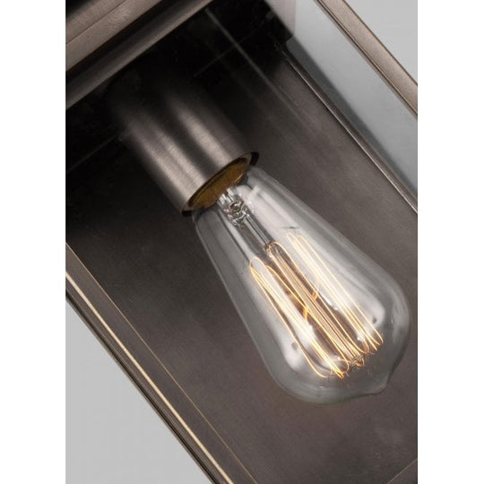 Glenview 1 Light Wall Lantern Antique Bronze