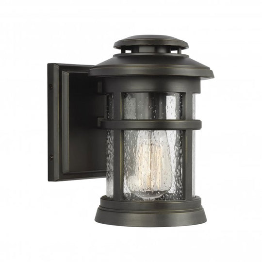 Newport 1 Light Wall Lantern Antique Bronze