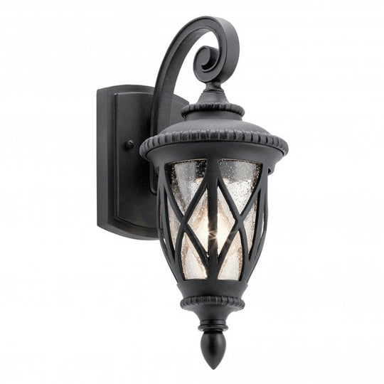 Admirals Cove 1 Light Wall Lantern Textured Black