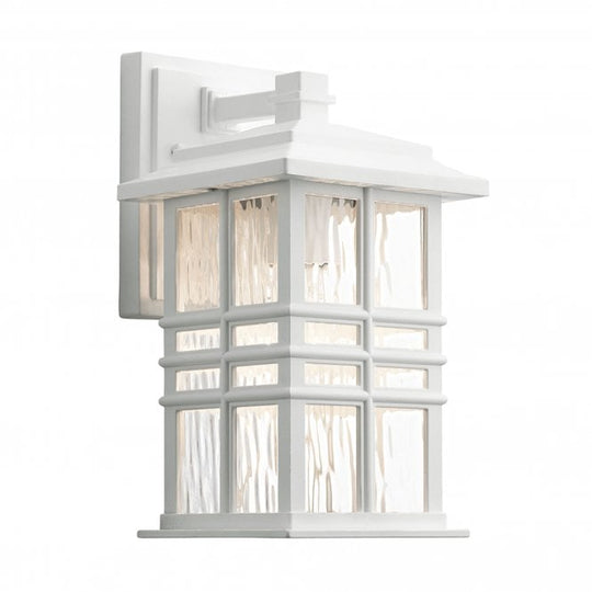 Beacon Square 1 Light Wall Lantern White