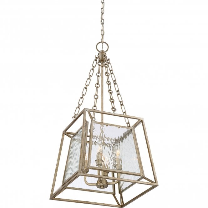 Lakeside 4 Light Pendant Vintage Gold