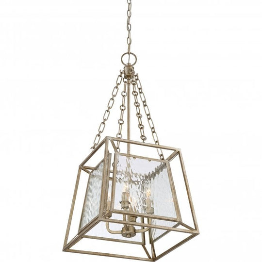 Lakeside 4 Light Pendant Vintage Gold