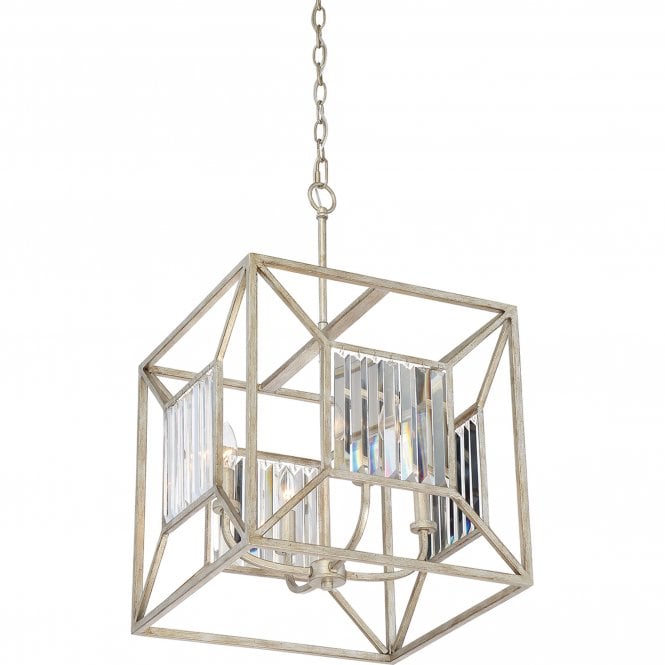 Lakeside 4 Light Pendant Vintage Gold
