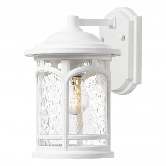 Marblehead 1 Light Wall Lantern White