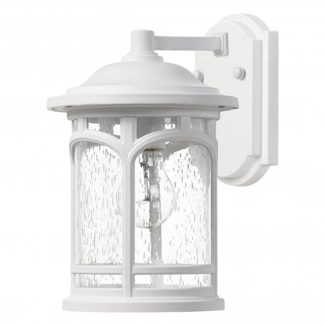 Marblehead 1 Light Wall Lantern White