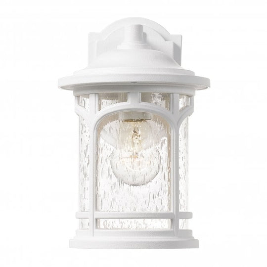 Marblehead 1 Light Wall Lantern White