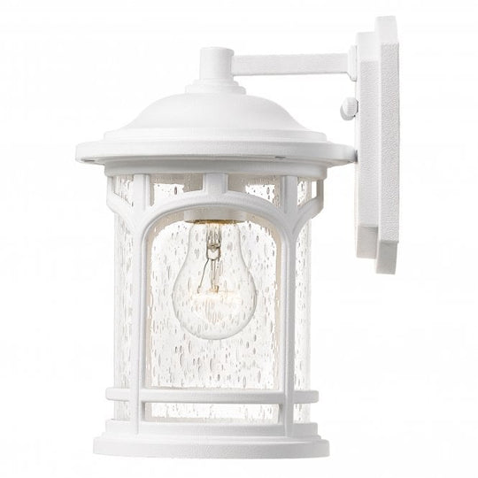 Marblehead 1 Light Wall Lantern White