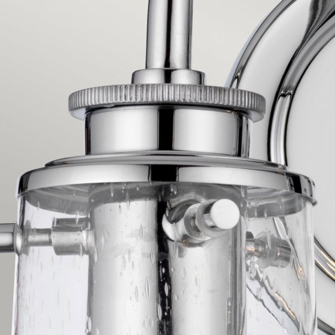 Braelyn Double IP44 Wall Light Polished Chrome