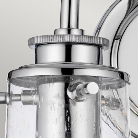 Braelyn Double IP44 Wall Light Polished Chrome