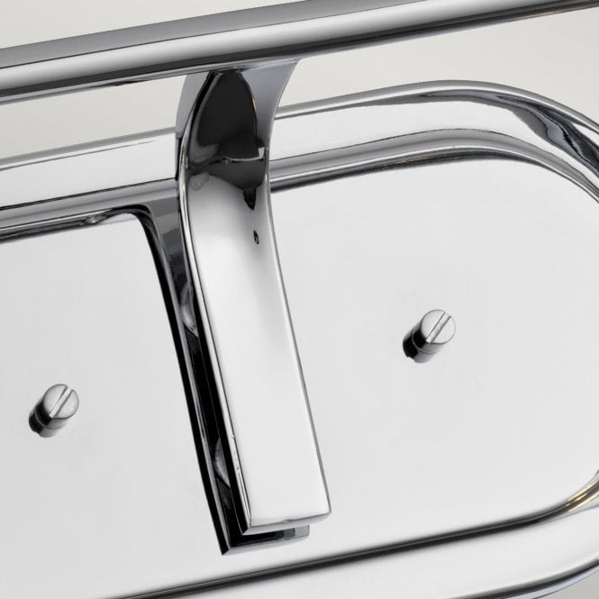 Braelyn Double IP44 Wall Light Polished Chrome