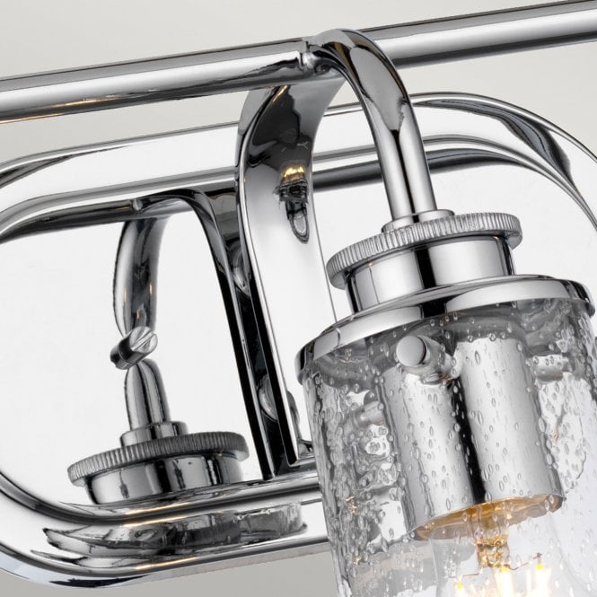 Braelyn Triple IP44 Wall Light Polished Chrome