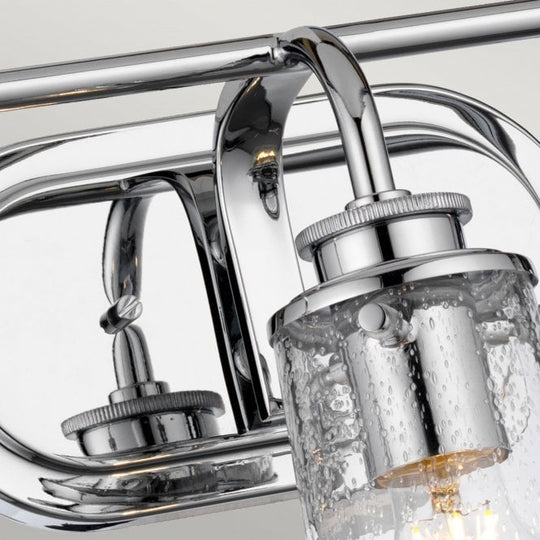 Braelyn Triple IP44 Wall Light Polished Chrome