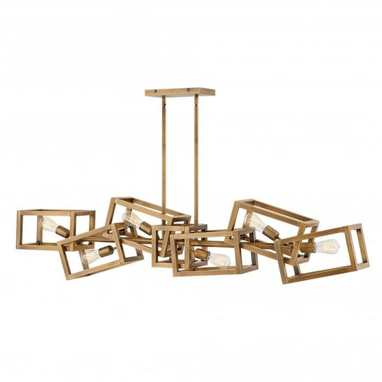 Ensemble 6 Light Pendant Brushed Bronze