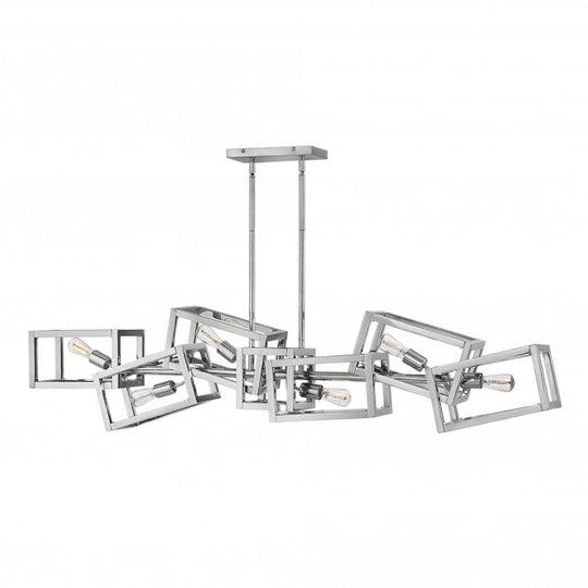 Ensemble 6 Light Pendant Polished Nickel