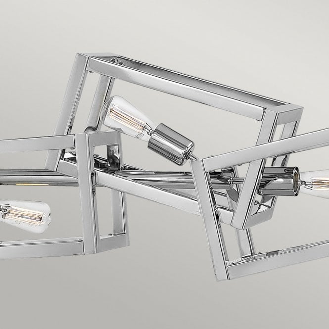 Ensemble 6 Light Pendant Polished Nickel