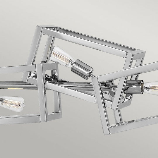 Ensemble 6 Light Pendant Polished Nickel