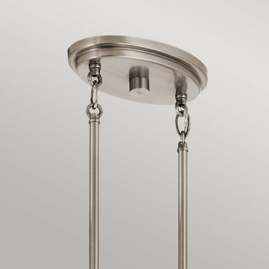 Grand Bank 5 Light Chandelier Distressed Antique Grey