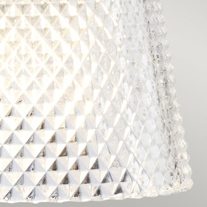 Hudson Single Bathroom Wall Light IP44 Polished Chrome