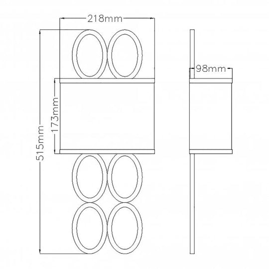 Jules 2 Light Wall Light Brushed Nickel with White Linen Shade