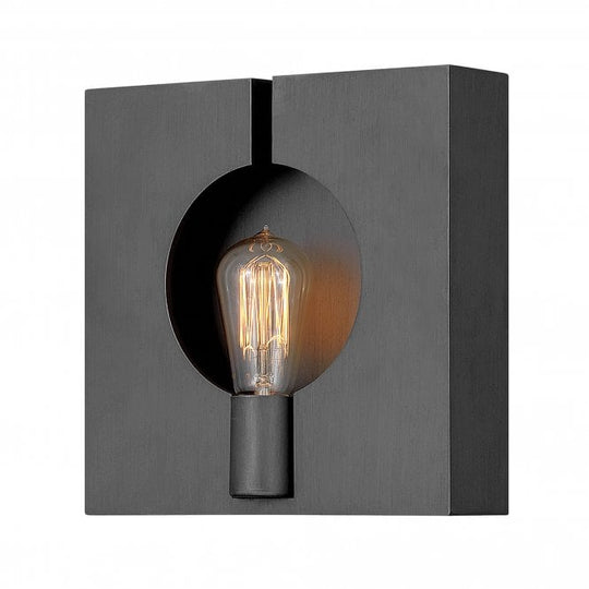 Ludlow Single Wall Light - Brushed Graphite