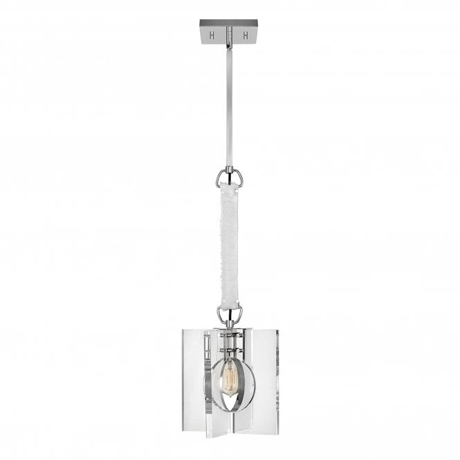 Ludlow Single Pendant - Polished Nickel