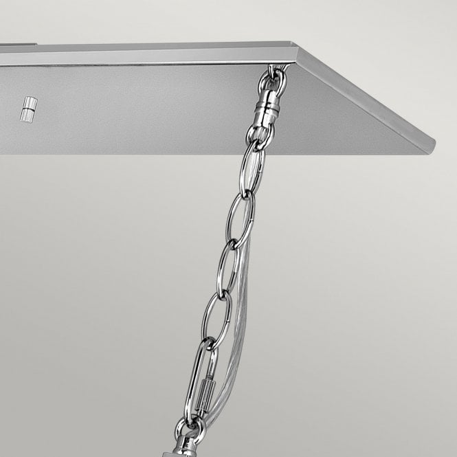 Ludlow 8 Light Pendant - Polished Nickel