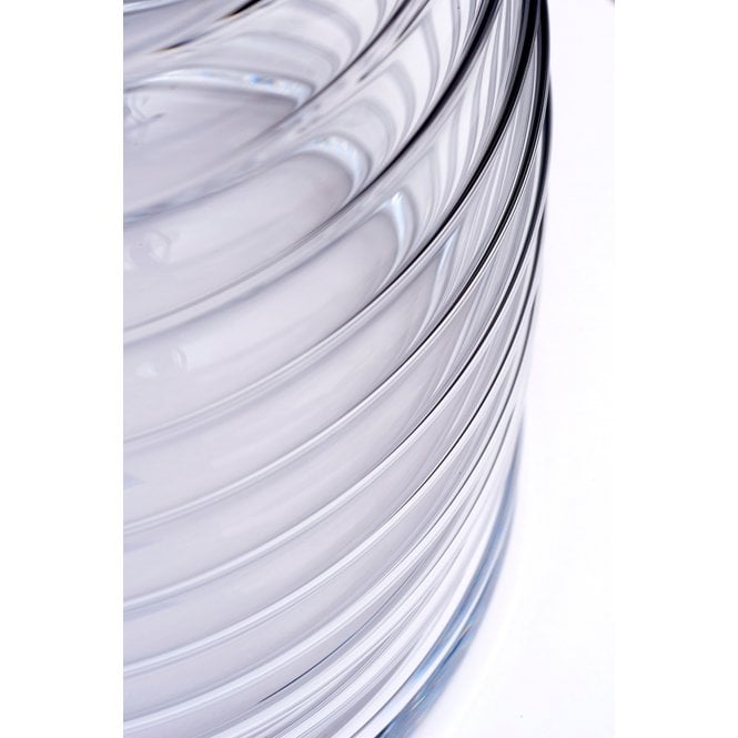 Milne Table Lamp Polished Nickel with Grey Shade