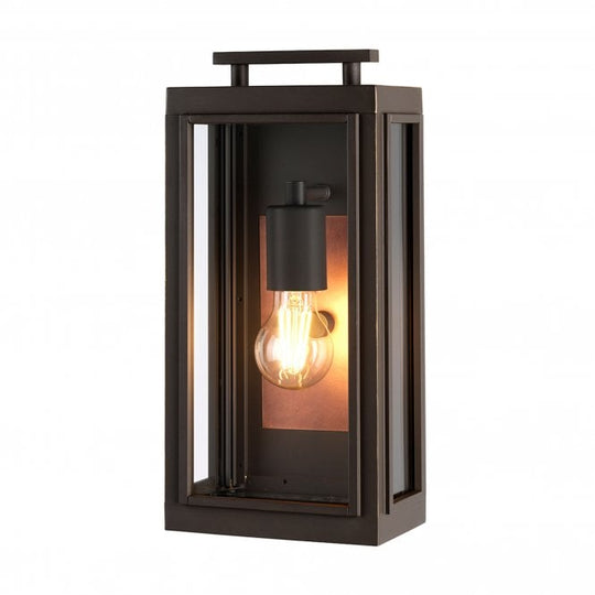 Sutcliffe 2 Light Small Wall Lantern Oil Rubbed Bronze