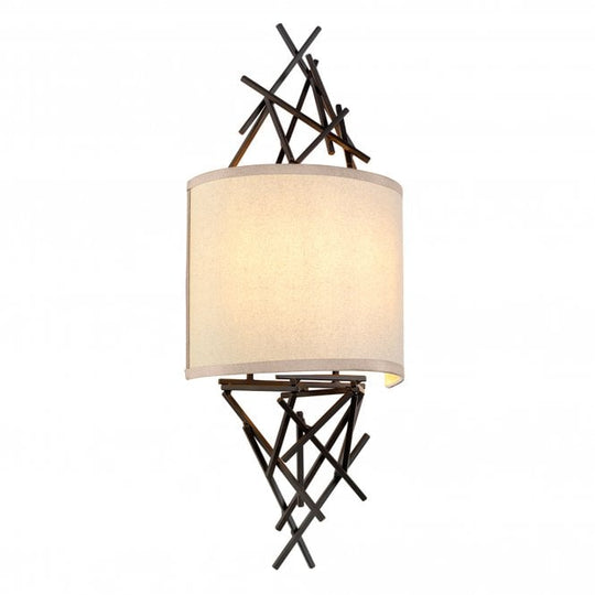 Taiko 2 Light Wall Light Olde Bronze