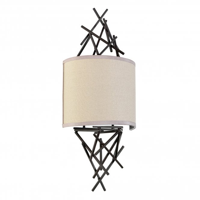 Taiko 2 Light Wall Light Olde Bronze