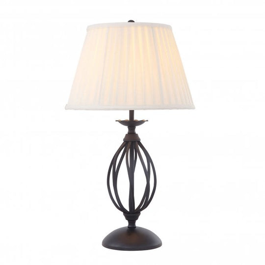 Artisan Table Lamp with a Black finish
