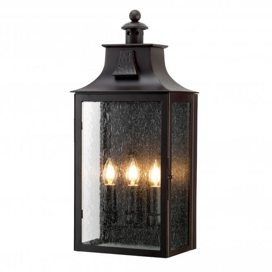 Balmoral Wall Lantern in a old bronze finish