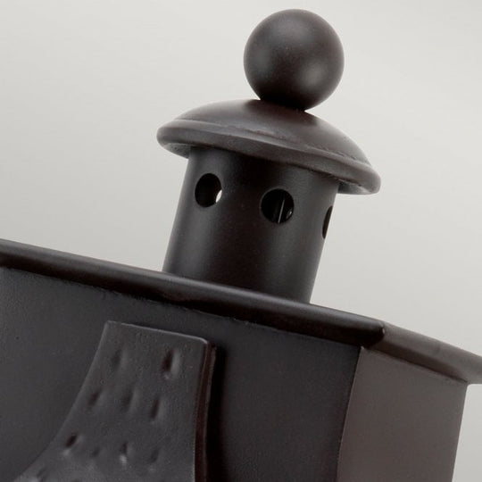 Balmoral Wall Lantern in a old bronze finish