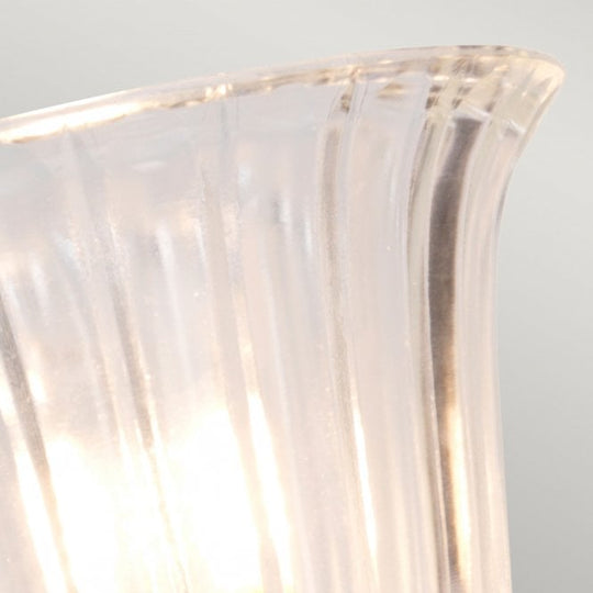Bathroom Carroll1 wall light with a Polished Nickel finish